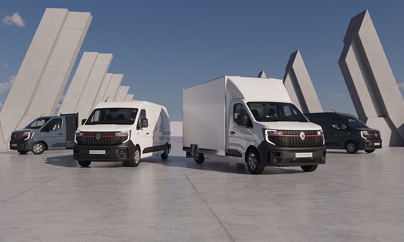 Renault presenta la furgoneta Master para el reparto urbano